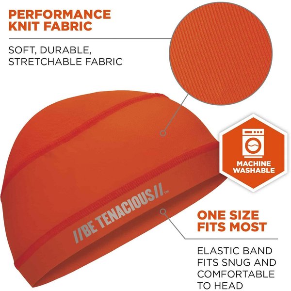 High Performance Cap, Orange, Universal Sz