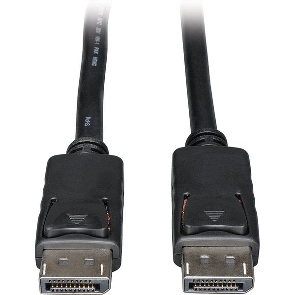 DisplayPort Cable, Latches, M/M, 100ft
