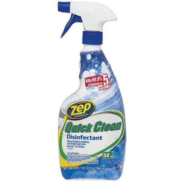 Quick Clean, Disinfectant, 32oz, PK12