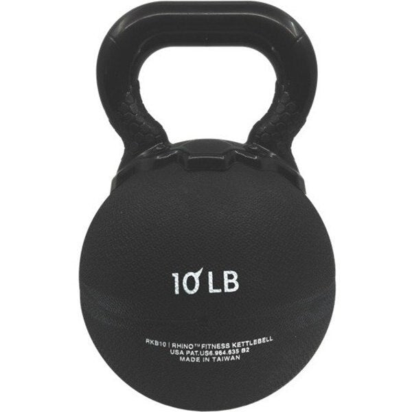 Durable Rhino Kettle Bell, Red, 10lb