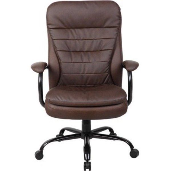 Bomber BrownHeavy Duty Double Plush Chair, 31