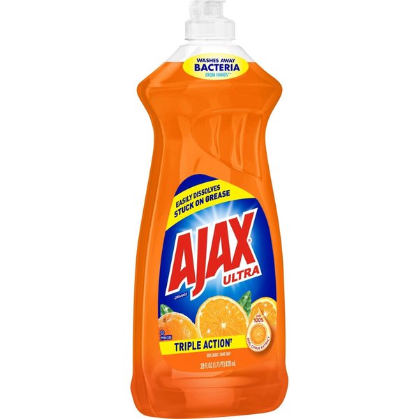 Dishwashing Detergent, 28 oz., Orange, PK9