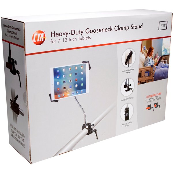 Tablet Stand, Black, 8