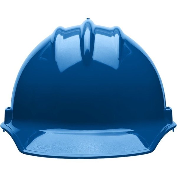 Front Brim Hard Hat, Type 1, Class E, Ratchet (6-Point), Blue