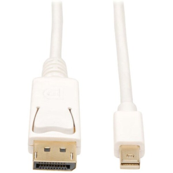 Mini DisplayPort Cable, DP, M/M, 6ft