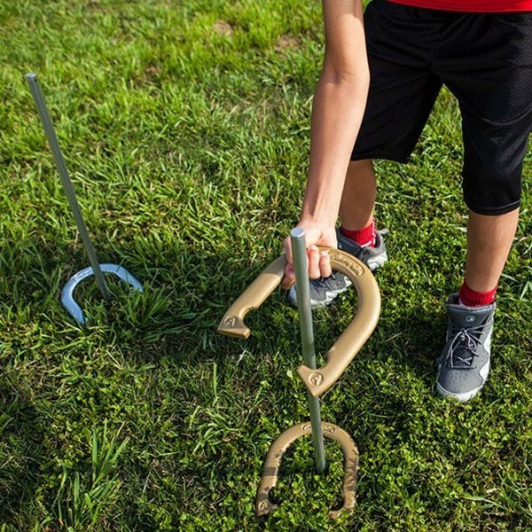 Deluxe Steel Horseshoe Tournament Set