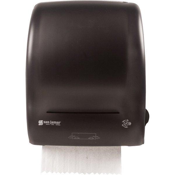 Towel Dispenser, Hands-Free, Classic, Black