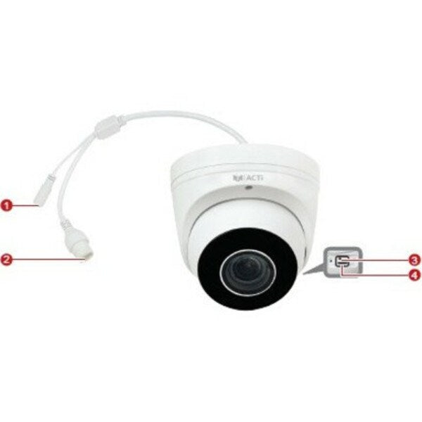Outdoor Zoom Dome With D/N, Adaptive Ir,