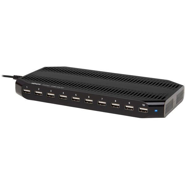USB Charger, Adjust, 10 port, 12V, 8A/96W