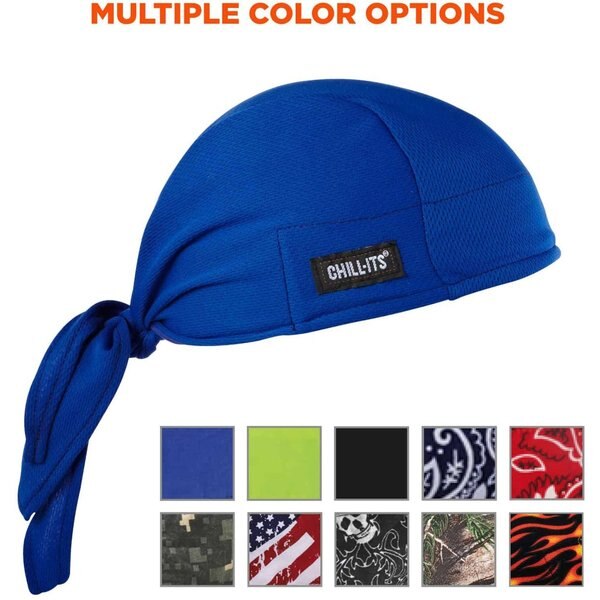 Cooling Hat, Blue, Universal