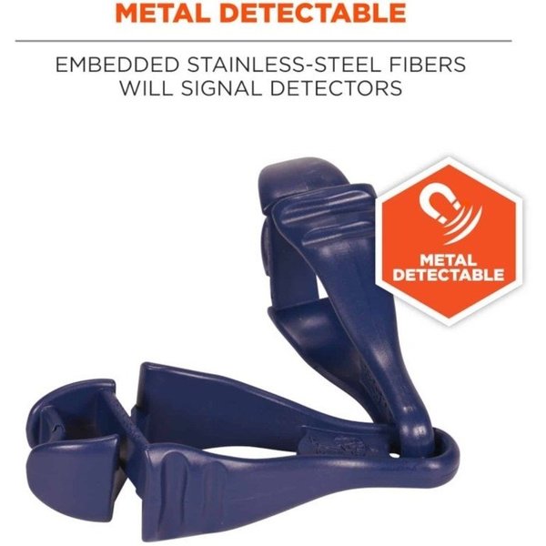 Glove Clip, Metal Detect, 3-51/64x6-1/2In