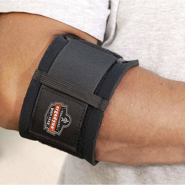Elbow Support, Pull-Over, XL, Black