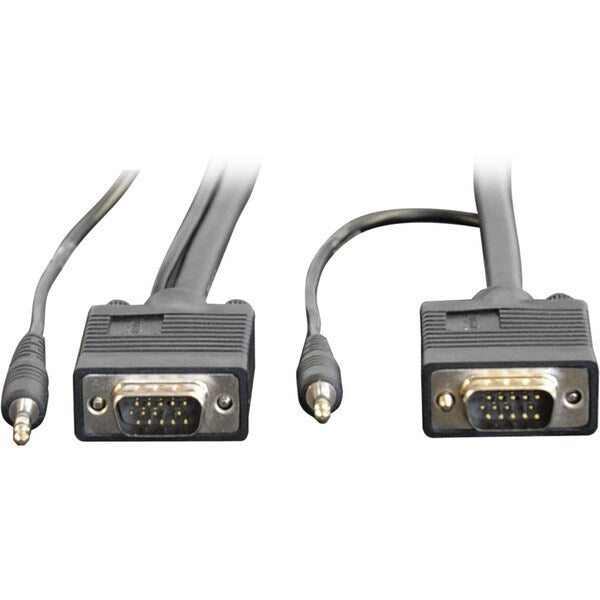 Coax Cable, Audio, VGA, HD15, 3.5mm, RGB, 10ft