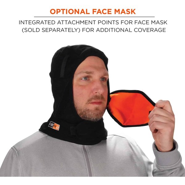 Flame Resistant Liner, Black, Modacrylic