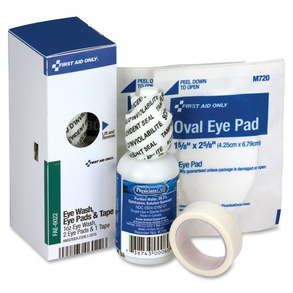 Bulk First Aid Kit Refill, Paperboard, 1 Person