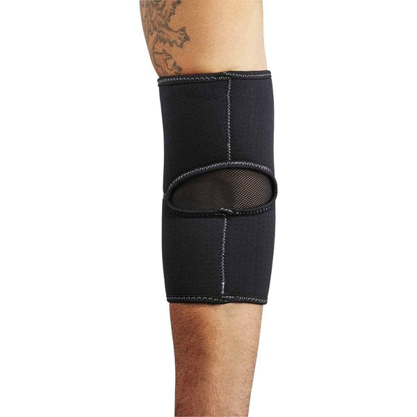 Elbow Sleeve, Pull-Over, M, Black