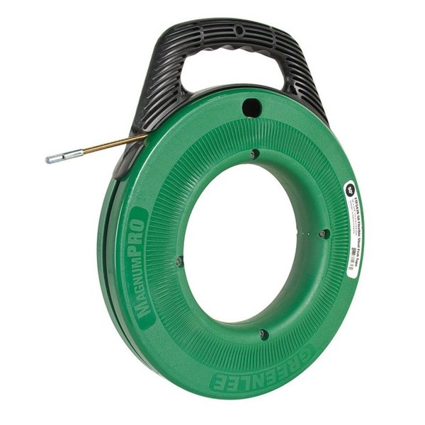 Fish Tape, 3/16 In x 50 ft, Steel