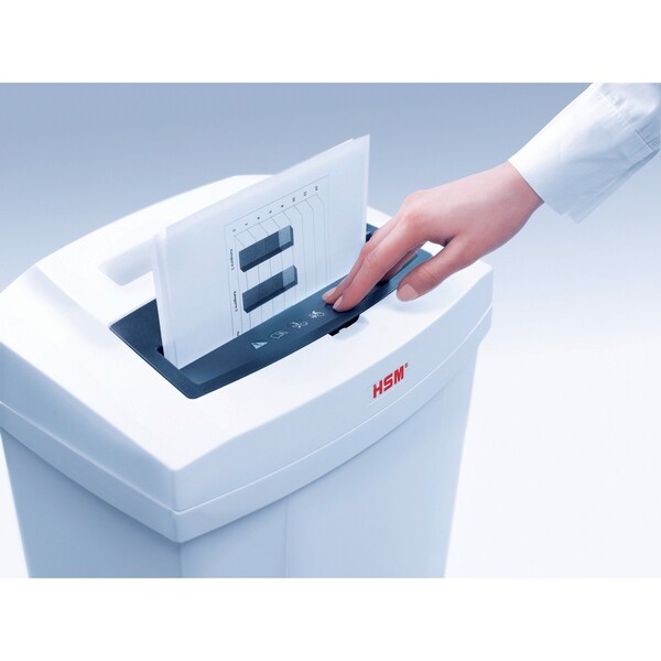Paper Shredder, Cross-Cut, White, Personal