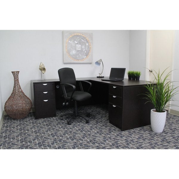 Fabric Task Chair, Loop, Black