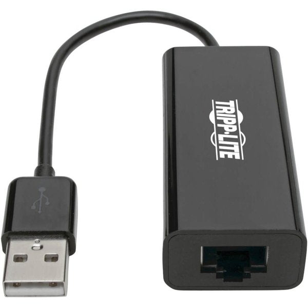 USB 2.0 Adapter, Gigabit Ethernet, Black