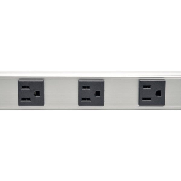 Power Strip, 12-Outlet, 5-15P, 36in cord