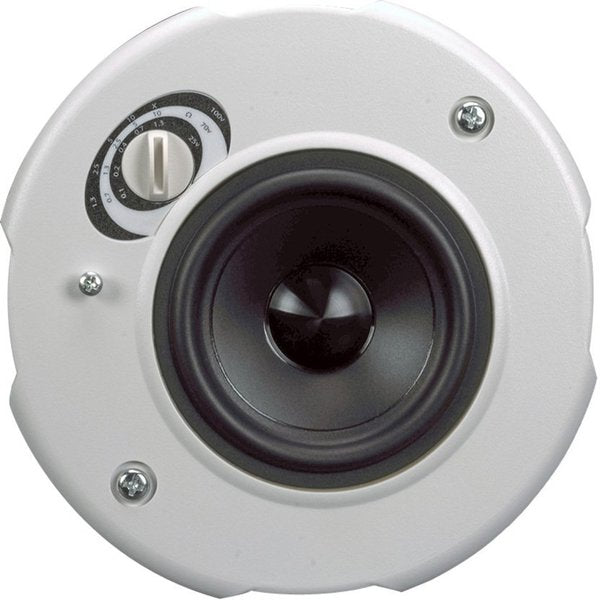 In-Ceiling Speaker, White, 20 Max. Wattage