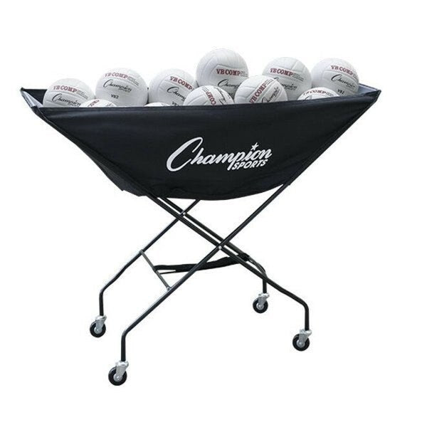 Collapsible VolleyBall, Cart Hds 24 Balls