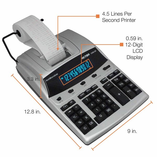 Desktop Calculator, Ribbon, 12 Digits