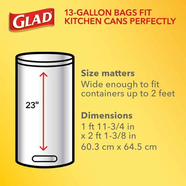 13 gal 0.72 mil White