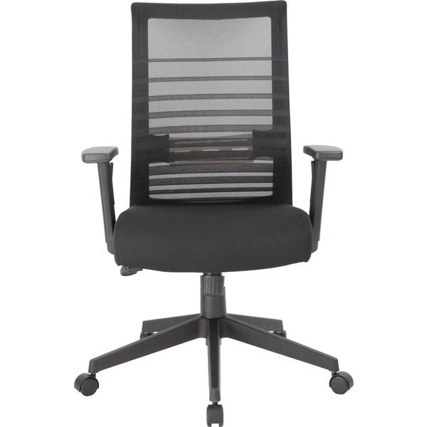 Mesh Task Chair, Adjustable, Black