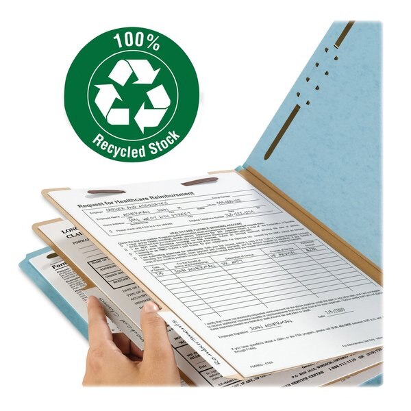 Folder, Classf, Ltr, 2 Div, Be, PK10