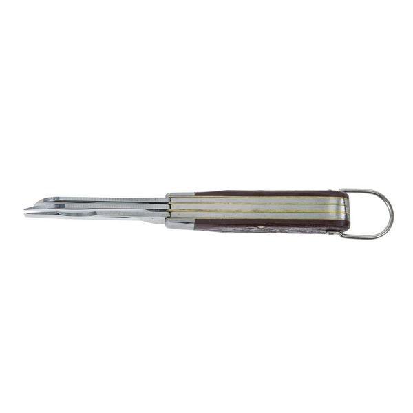 Pocket Knife, Utility, Plastic with Faux Wood Grain, 6-1/2