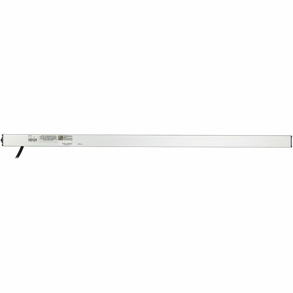 Outlet Strip, 15A, 12 Outlet, 15 ft, Gray