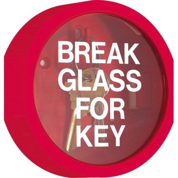 Keys Under Clear Acrylic Sheet