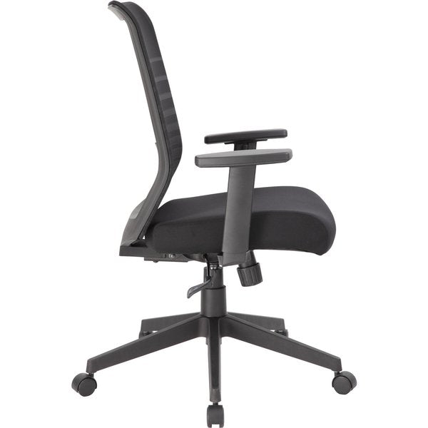 Mesh Task Chair, Adjustable, Black