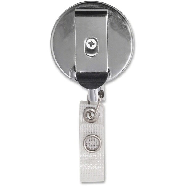 Lanyards, Hvy Dty, Bk/Slv, PK12