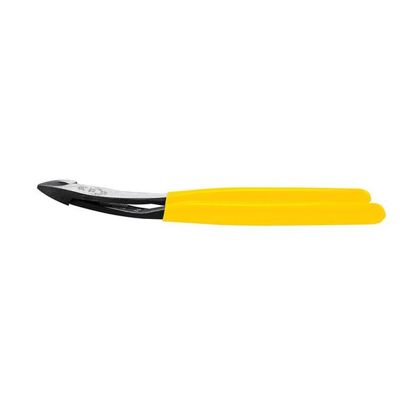 Diagonal Cutting Pliers, Angled Head, 9-Inch