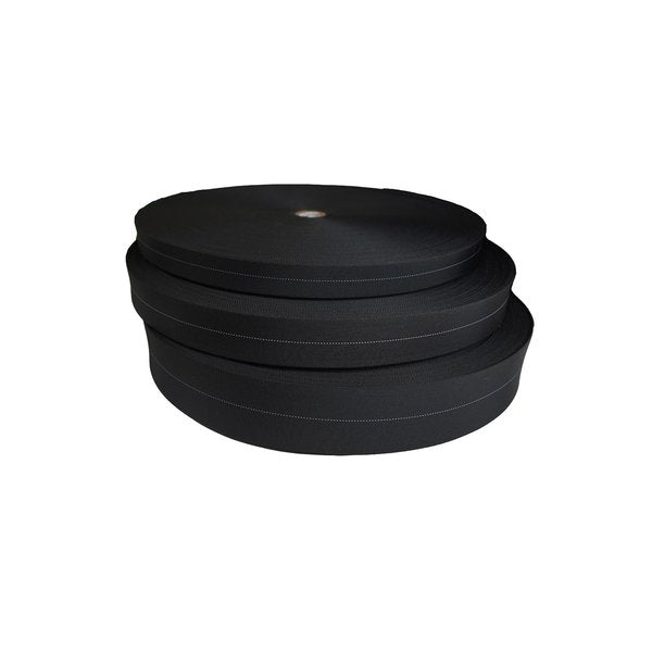Chafe Guard, Nylon, 50ft, Blk, 1-1/2
