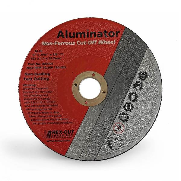 Aluminator Cut Off Wheel 6 X .045 X 7/8 T1 Aluminator