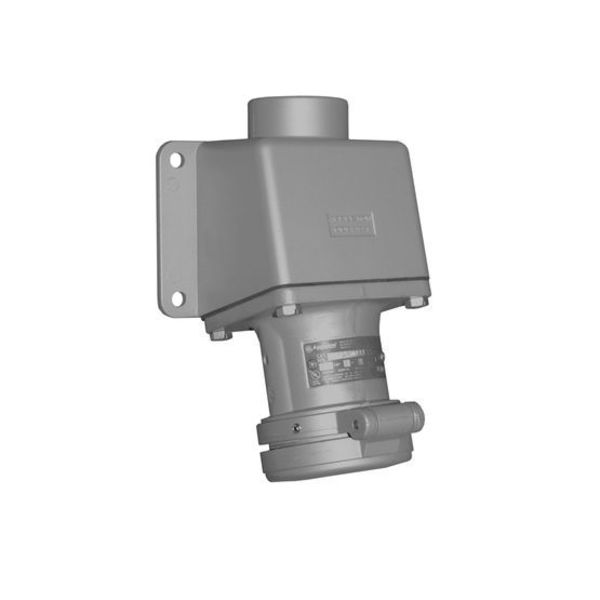 Connector, 30A, 2P, 2W, Coppr-Free Alum, 600V