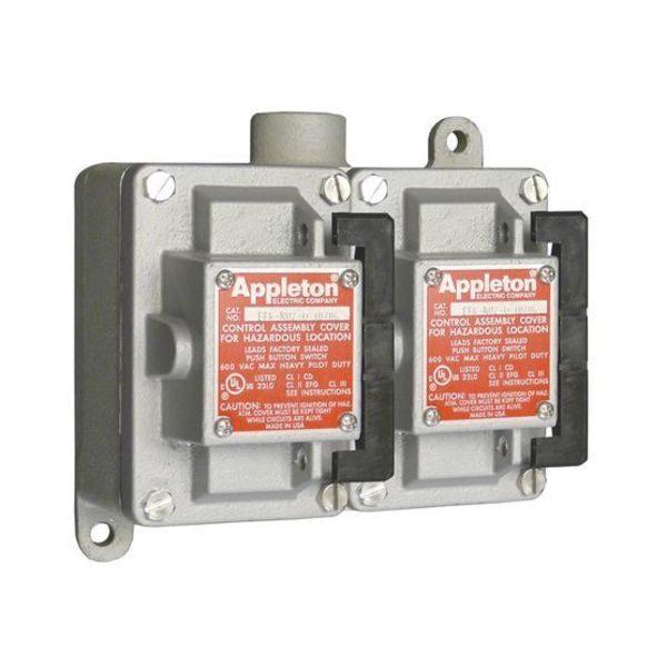 Control Station, 1 In, 1 Gang, 10A @ 600V