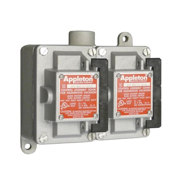 Control Station, 1 In, 1 Gang, 10A @ 600V