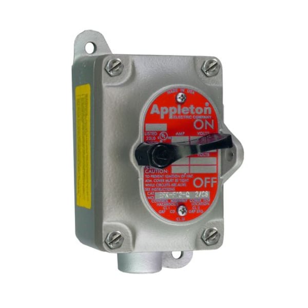 Switch, 2-Pole, Malleable Iron, 1Gang