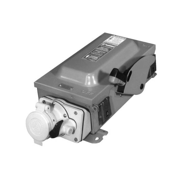 Interlocked Recept, Non-Fused, 60A, 4P, 3W