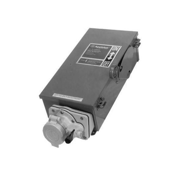 Interlocked Recep, Fused, 30A, 4P, 3W