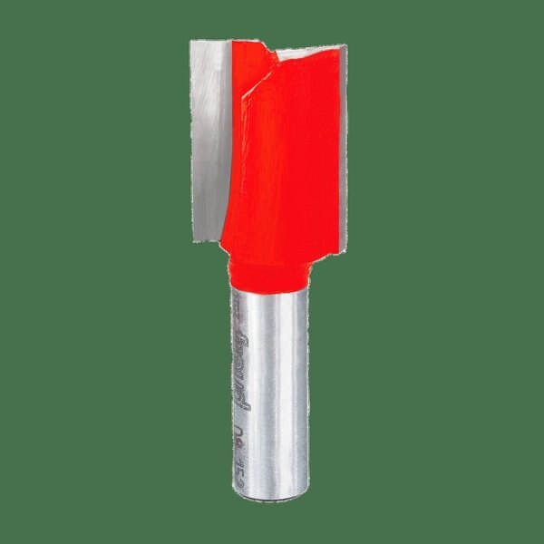 Double Flute Straight Bit with 3/8