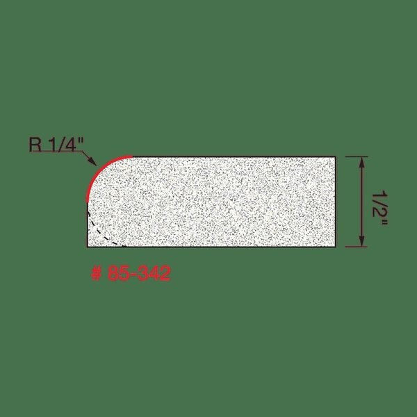 Radius Rounding Over Bit, 1/4