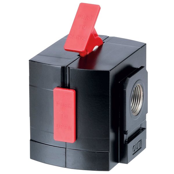 Lock-Out Valve, 3000Series Bsp, 3/4