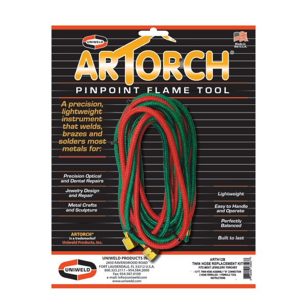 ArTorch Twin Hose 12Ft 3/16