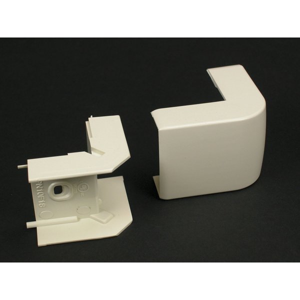 External Elbow, 90 deg., Ivory, PVC, Elbows